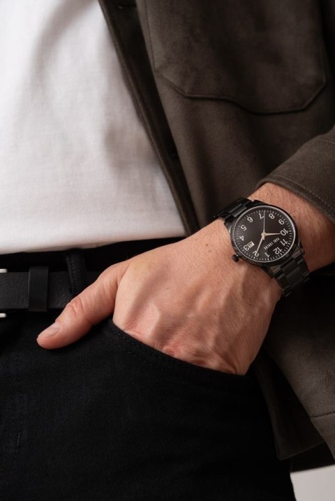 Paul Lorens Zegarek Męski Paul Lorens PL14573B2-1A5 + BOX