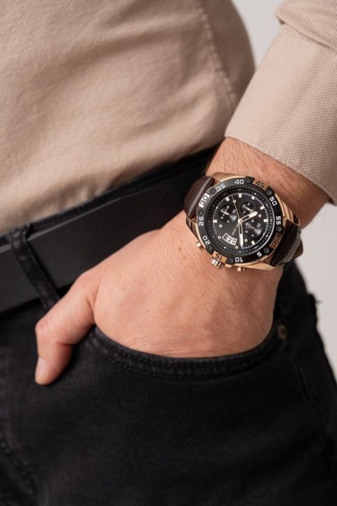 Paul Lorens Zegarek Męski Paul Lorens PL8754A5-1B1 + BOX