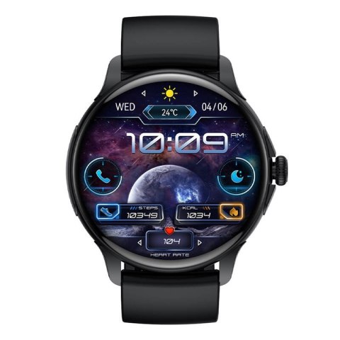 RUBICON Smartwatch Damski Rubicon RNCF35 BLACK Bransoleta + Pasek