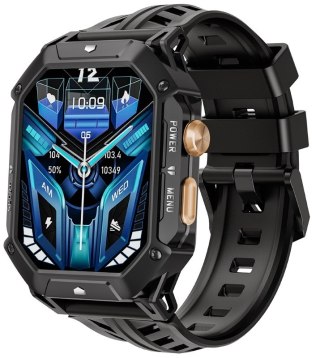 RUBICON Smartwatch Męski Rubicon RNCF24-1 BLACK