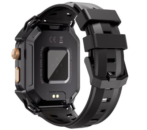 RUBICON Smartwatch Męski Rubicon RNCF24-1 BLACK