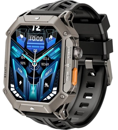 RUBICON Smartwatch Męski Rubicon RNCF24-2 GREY