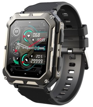RUBICON Smartwatch Męski Rubicon RNCF27 BLACK