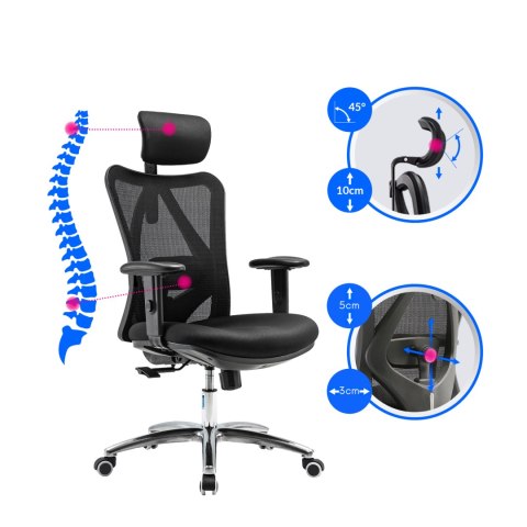 Fotel ergonomiczny ANGEL biurowy obrotowy eurOpa