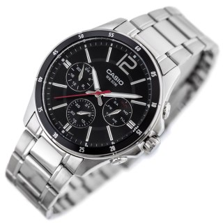 Casio ZEGAREK MĘSKI CASIO MTP-1374D-1AV (zd063b) + BOX