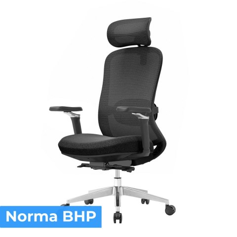 Fotel biurowy ergonomiczny ANGEL fizjO z funkcją masażu