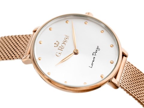 G. Rossi ZEGAREK G. ROSSI - 11890B3-3D3 (zg884c) + BOX