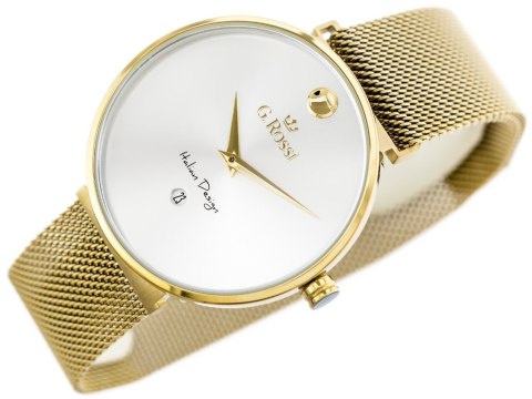 G. Rossi ZEGAREK G. ROSSI - 13109B-3D1 - MAGNETYCZNE ZAPIĘCIE (zg850b) + BOX