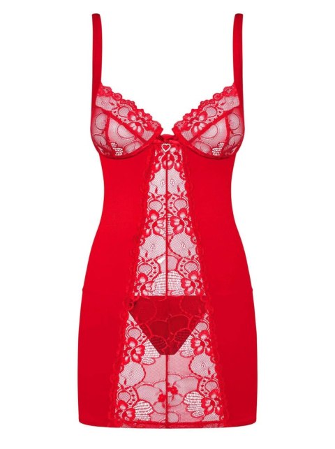 Gorąca sex koszulka stringi komplet heartina xxl