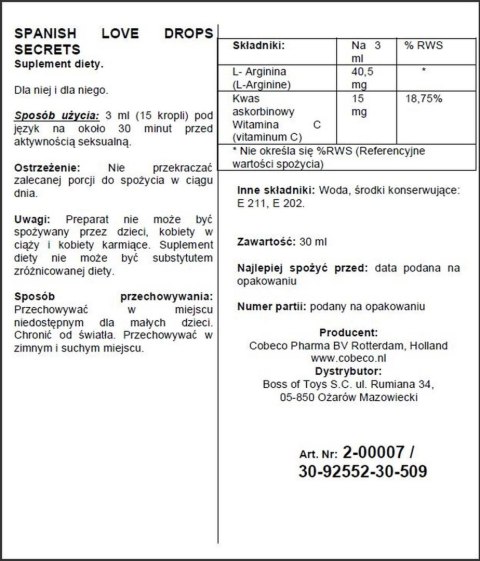 Podniecające krople dla kobiet mężczyzn afrodyzjak