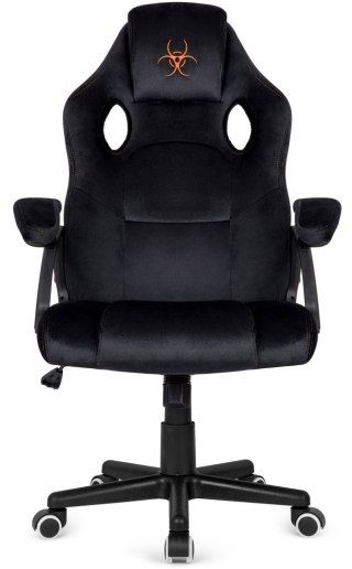 Lugano .Fotel obrotowy do biurka CARRERA M ALCANTARA BLACK