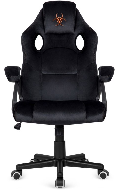 Lugano .Fotel obrotowy do biurka CARRERA M ALCANTARA BLACK