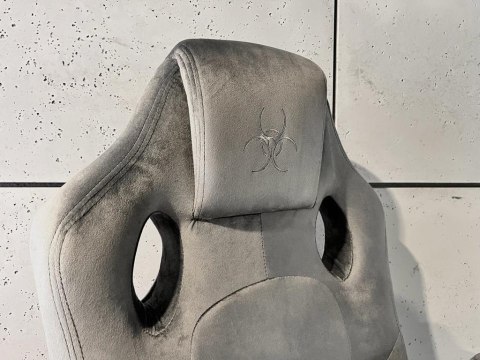 Lugano Fotel obrotowy do biurka CARRERA M ALCANTARA GREY