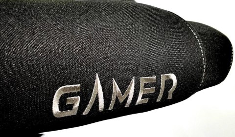 Lugano Fotel obrotowy do biurka CARRERA M BLACK FABRIC