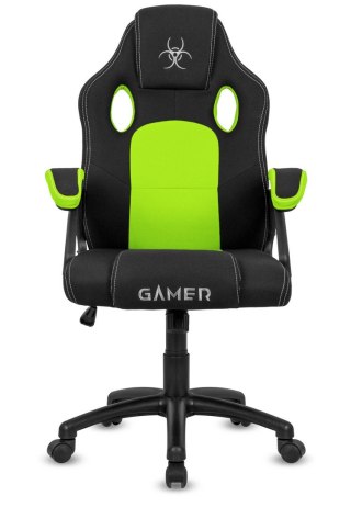 Lugano Fotel obrotowy do biurka CARRERA M GREEN FABRIC