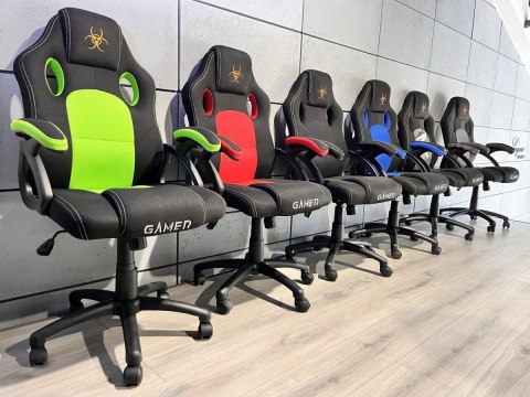 Lugano Fotel obrotowy do biurka CARRERA M GREEN FABRIC