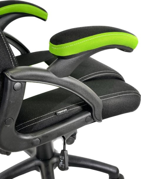 Lugano Fotel obrotowy do biurka CARRERA M GREEN FABRIC