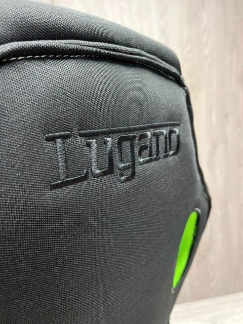 Lugano Fotel obrotowy do biurka CARRERA M GREEN FABRIC