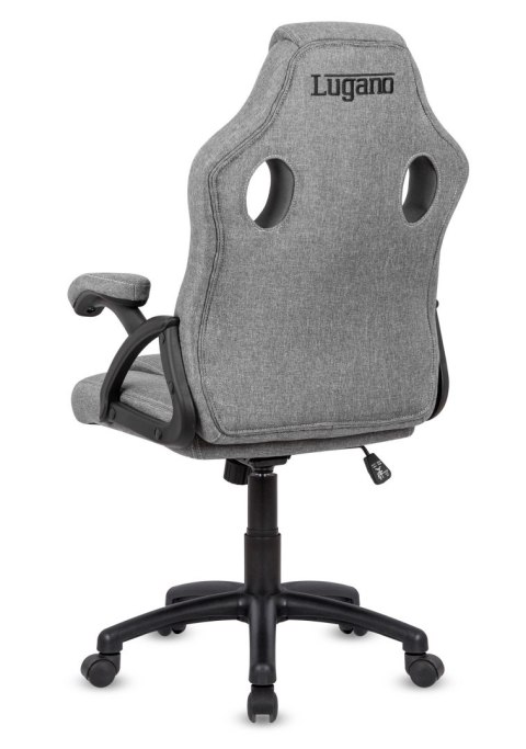 Lugano Fotel obrotowy do biurka CARRERA M STONE FABRIC