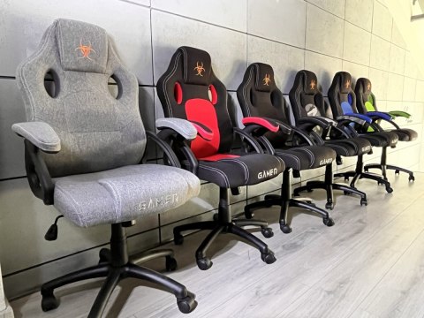 Lugano Fotel obrotowy do biurka CARRERA M STONE FABRIC