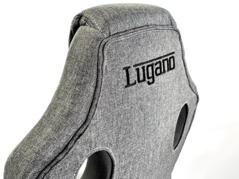 Lugano Fotel obrotowy do biurka CARRERA M STONE FABRIC