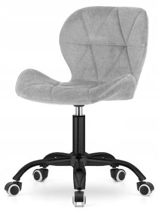 Lugano Krzesło obrotowe VASTO OFFICE FABRIC GREY SMOKE