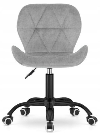 Lugano Krzesło obrotowe VASTO OFFICE FABRIC GREY SMOKE