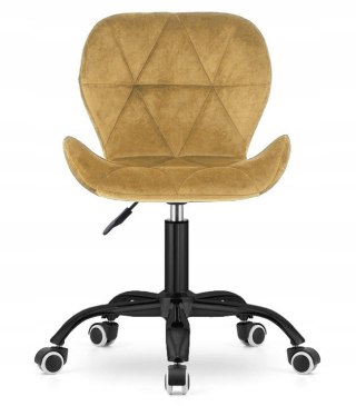 Lugano Krzesło obrotowe VASTO OFFICE VELVET SAND SMOKE