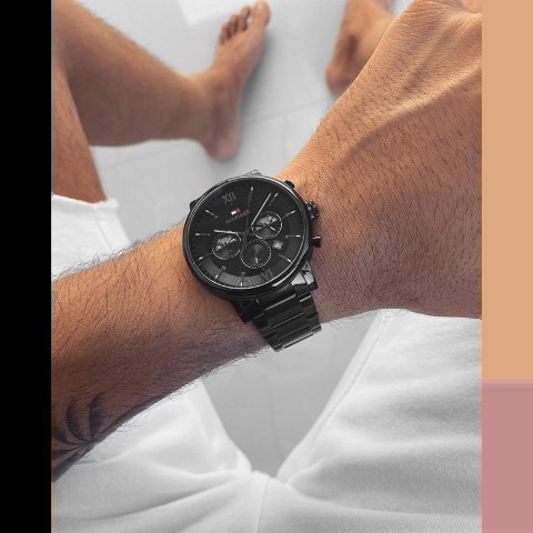 Tommy Hilfiger ZEGAREK MĘSKI TOMMY HILFIGER 1710410 EVAN (zf033a) + BOX