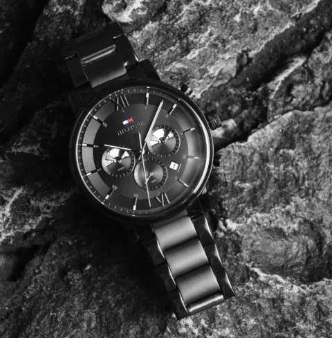 Tommy Hilfiger ZEGAREK MĘSKI TOMMY HILFIGER 1710410 EVAN (zf033a) + BOX