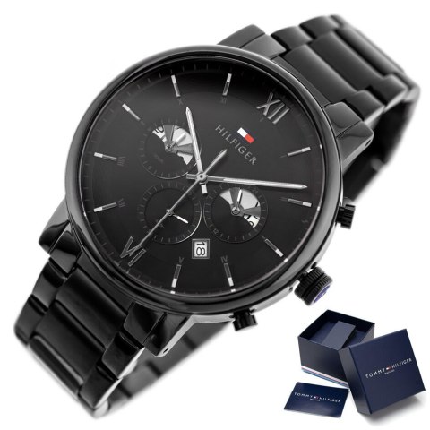 Tommy Hilfiger ZEGAREK MĘSKI TOMMY HILFIGER 1710410 EVAN (zf033a) + BOX
