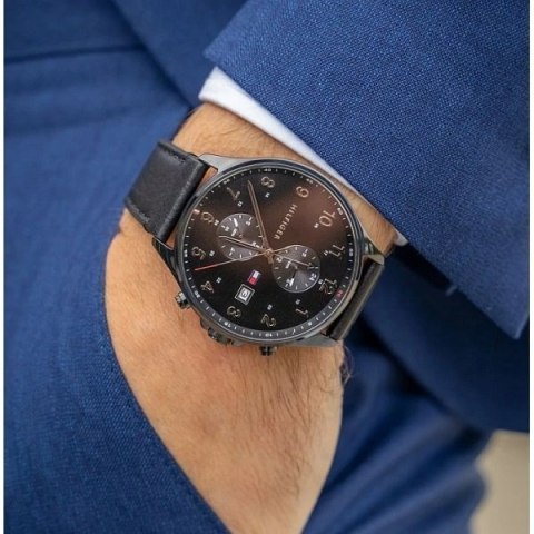 Tommy Hilfiger ZEGAREK MĘSKI TOMMY HILFIGER 1791711 WEST (zf020c)