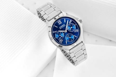 CASIO Zegarek Damski CASIO LTP-V300D-2A2UDF + BOX