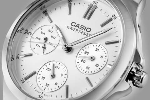 CASIO Zegarek Damski CASIO LTP-V300D-7AUDF + BOX