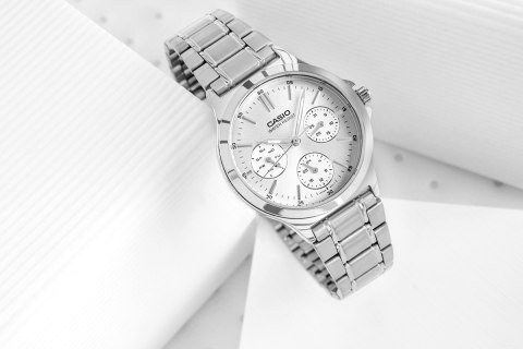 CASIO Zegarek Damski CASIO LTP-V300D-7AUDF + BOX