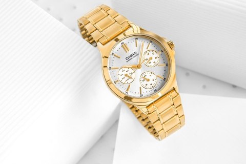 CASIO Zegarek Damski CASIO LTP-V300G-7AUDF + BOX