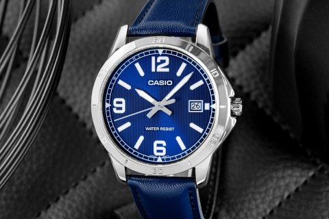 CASIO Zegarek Męski CASIO MTP-V004L-2BUDF + BOX
