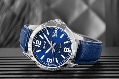CASIO Zegarek Męski CASIO MTP-V004L-2BUDF + BOX