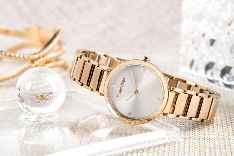 Calvin Klein Zegarek Damski CALVIN KLEIN Minimalistic T Bar 25200140 + BOX