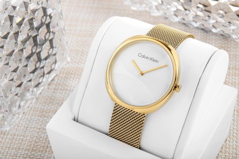 Calvin Klein Zegarek Damski CALVIN KLEIN Sculpt 25200246 + BOX