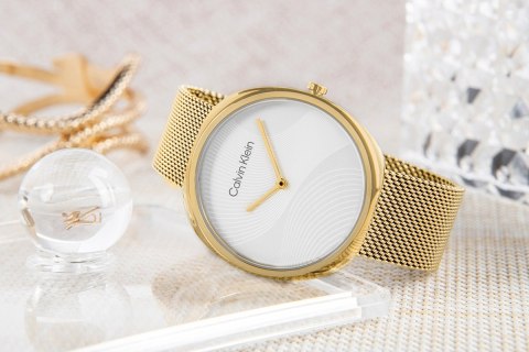 Calvin Klein Zegarek Damski CALVIN KLEIN Sculpt 25200246 + BOX