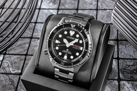 Citizen Zegarek Męski CITIZEN Promaster Mechanical Diver NY0145-86E + BOX