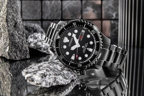Citizen Zegarek Męski CITIZEN Promaster Mechanical Diver NY0145-86E + BOX