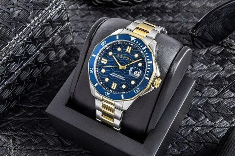 Esprit Zegarek Męski ESPRIT Kale ES1G367M0095 + BOX