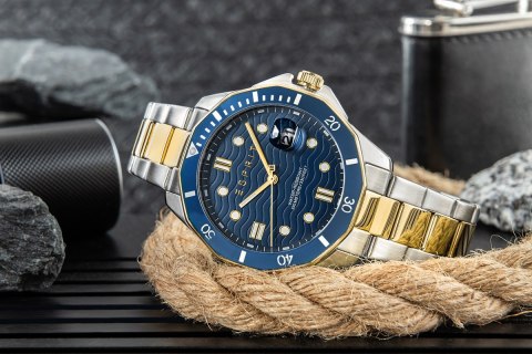 Esprit Zegarek Męski ESPRIT Kale ES1G367M0095 + BOX