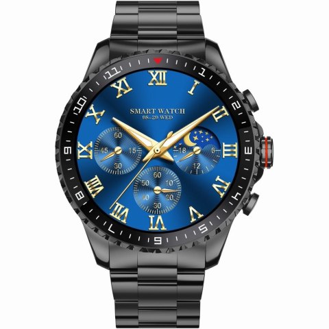 Gravity Smartwatch Męski GRAVITY GT16-2 Black / Czarna Bransoleta