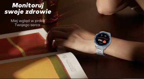 Gravity Smartwatch Męski GRAVITY GT16-2 Black / Czarna Bransoleta