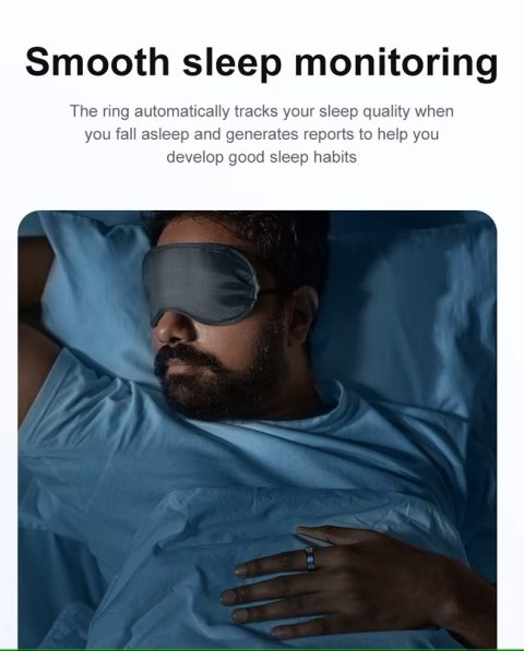 RUBICON Smart Ring RUBICON R6 Deep Grey SIZE-12(US) SMARUB328