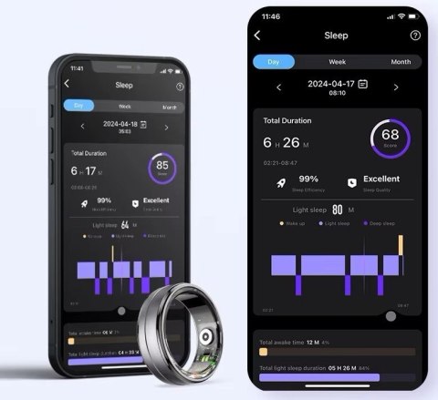 RUBICON Smart Ring RUBICON R6 Gold/Silver SIZE-11(US) SMARUB327