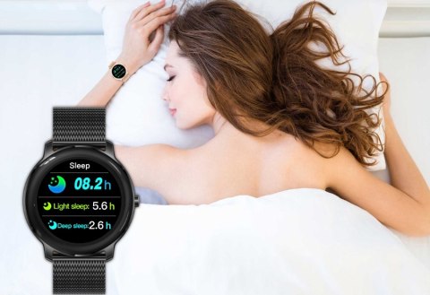 RUBICON Smartwatch Damski RUBICON RNBE66 Black SMARUB124